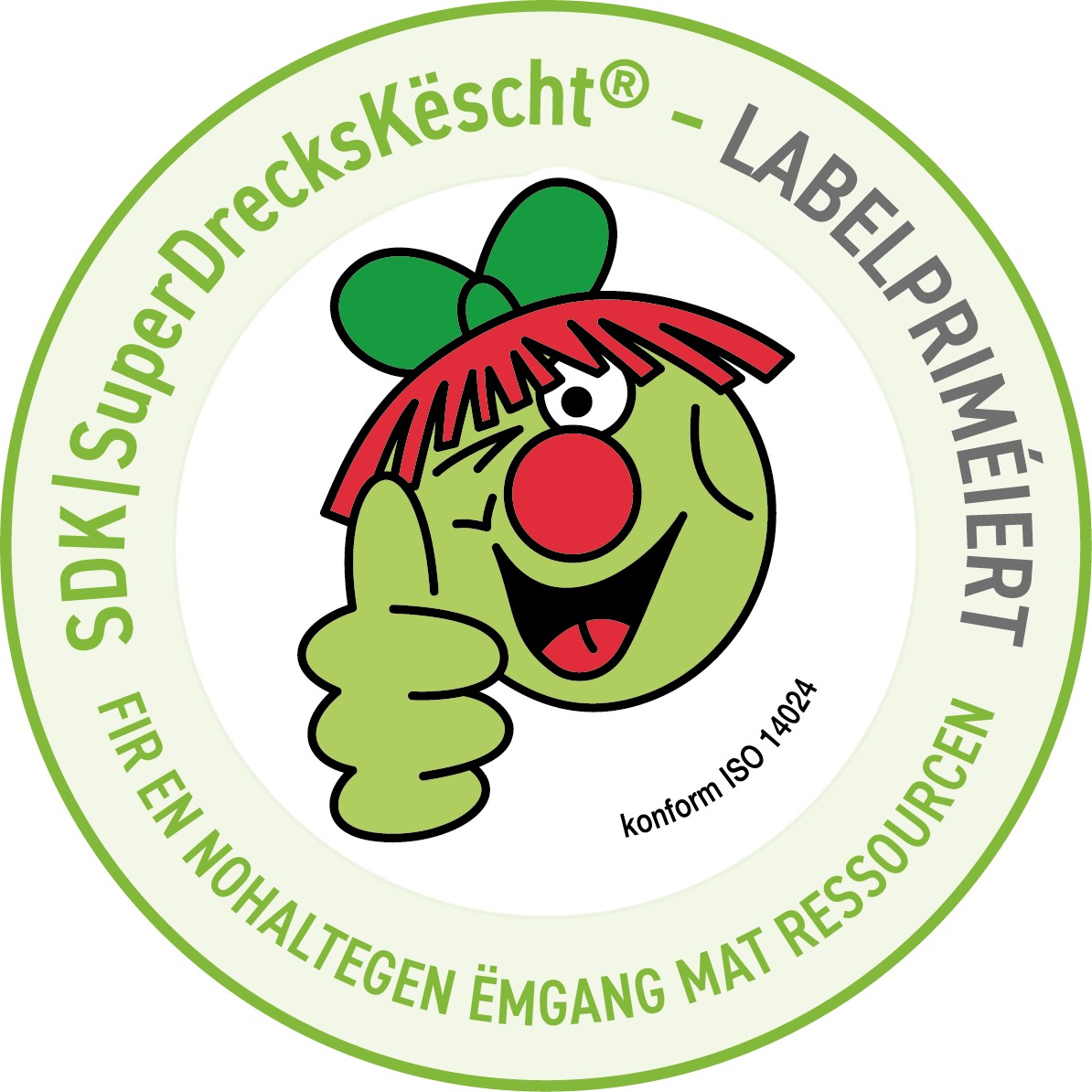 SuperDrecksKëscht® ISO14024